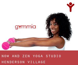 Now And Zen Yoga Studio (Henderson Village)