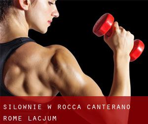siłownie w Rocca Canterano (Rome, Lacjum)